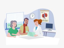 Пациент во время АПД (автоматизированного перитонеального диализа)